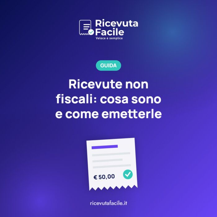 Ricevute non fiscali: cosa sono e come emetterle